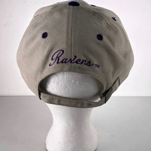 Vintage 90s Baltimore Ravens Drew Pearson NFL Snapback Hat Cap OSFA - Picture 3 of 4